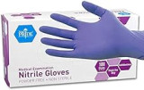MedPride Powder-Free Nitrile Exam Gloves, Case/1000, 100 Count (Pack of 10)