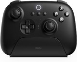 8Bitdo Ultimate Bluetooth Controller with Charging Dock, Wireless Pro Controller with Hall Effect Sensing Joystick, Compatible with Switch, Windows and Steam Deck (Black)