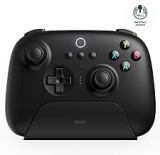 8Bitdo Ultimate 2.4G Wireless Controller, Hall Effect Joystick Update, Gaming Controller with Charging Dock for PC, Android, Steam Deck &amp; Apple (Black)